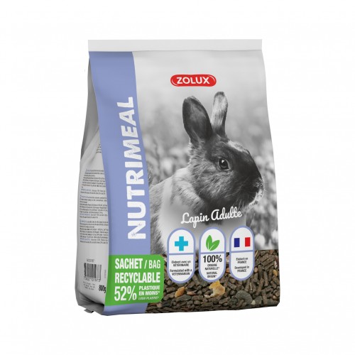 Nutrimeal Lapin nain adulte : Aliment composé pour lapin nain adulte -  Wanimo