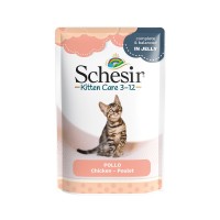 Sachet fraîcheur pour chaton - Schesir Sachets Pâtées en gelée Kitten Schesir 