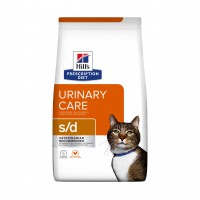 Aliment médicalisé pour chat - HILL'S Prescription Diet s/d Urinary Care au Poulet - Croquettes pour chat 