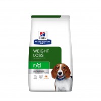 Aliment médicalisé pour chien - HILL'S Prescription Diet r/d Weight Loss au Poulet - Croquettes pour chien 