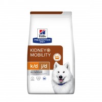 Aliment médicalisé pour chien - HILL'S Prescription Diet k/d j/d Kidney + Mobility - Croquettes pour chien 