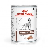 Aliment médicalisé pour chien - ROYAL CANIN Veterinary Gastrointestinal Low Fat en mousse - Pâtée pour chien 