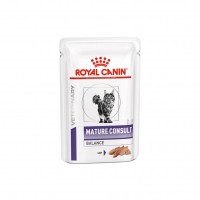 Sachets fraîcheur pour chat - Royal Canin Veterinary Mature Consult Balance 