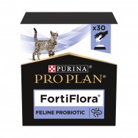 Aliment complémentaire pour chat - Pro Plan FortiFlora en Poudre - Probiotiques pour chat 