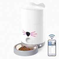 Distributeur automatique pour chat - Distributeur connecté Pixi Vision LED 12 repas Cat It
