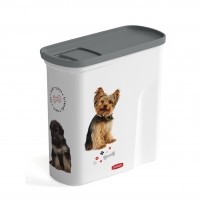 YuWangg conteneur croquettes chien 20kg,de stockage de nourriture pour  animaux,boite croquette chien,Résistant à la moisissure et à l'humidité,  adapté au stockage des céréales : : Animalerie