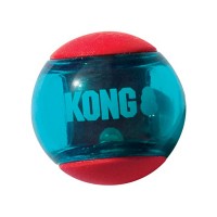 Balle pour chien - Balle Squeezz Action Ball Red KONG