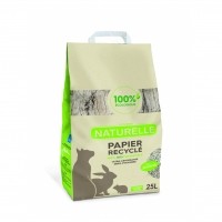 Litière papier pour chat, lapin, cobaye et oiseau - Litière Perlinette - Papier recyclé 