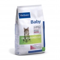 Croquettes pour chat - VIRBAC VETERINARY HPM Physiologique Baby Pre Neutered Cat Baby Pre Neutered Cat